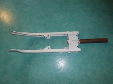 Fourche complète solex Flash blanc (tube court) neuve ancien stock