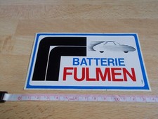 Autocollant Batterie FULMEN