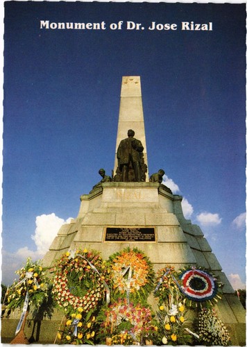 Philippines monument of dr - of,