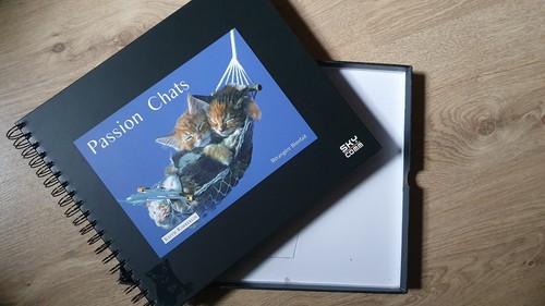 Passion chats livre cadre - passion,