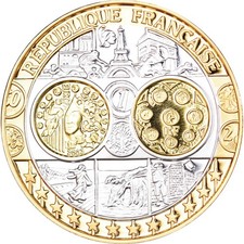 France, Médaille, L'Europe, 2002, STGL, Argent