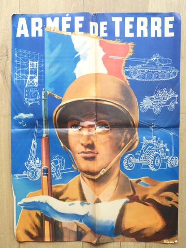 Affiche ancienne guerre - ancienne,