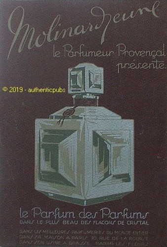 Publicite molinard jeune - publicite,