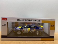 SUN STAR SUBARU IMPREZA 555 RALLY PIANCAVALLO 1998 1/18 EN BOITE B10