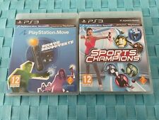 MANETTE PLAYSTATION MOVE MOTION CONTROLLER  AVEC JEUX - PLAYSTATION 3