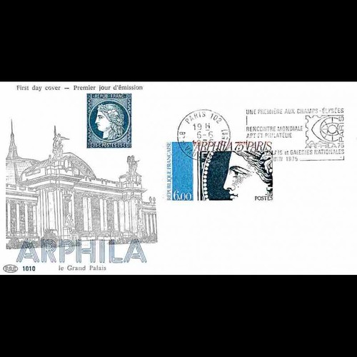 Fdc pac 1010 arphila - fdc,