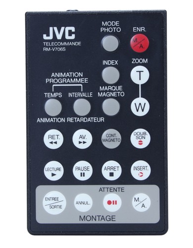 Jvc v706s télécommande - jvc, rm-v706s