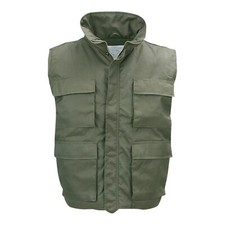 Gilet USMC matelassé taille S multipoches sans manches type M89 Marine's