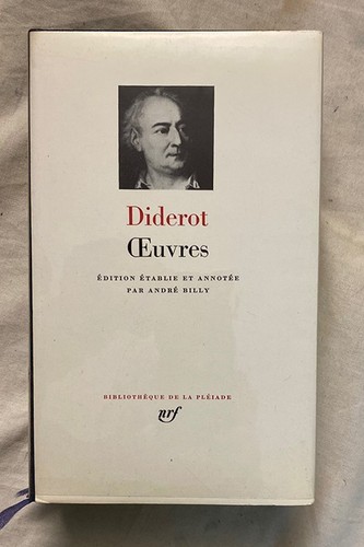 Pleiade diderot oeuvres - :,