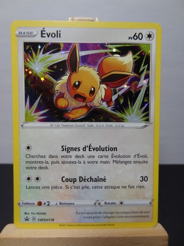 Carte pokémon evoli holo - ",