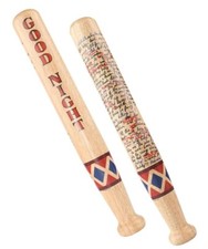 DC COMICS - BATTE DE BASEBALL D'HARLEY QUINN - ROULEAU À PÂTISSERIE 44CM