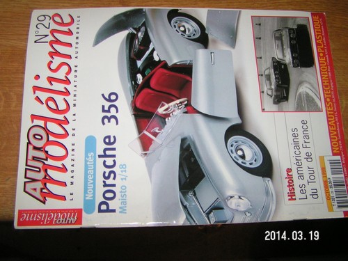 Auto modelisme porsche - n°29,