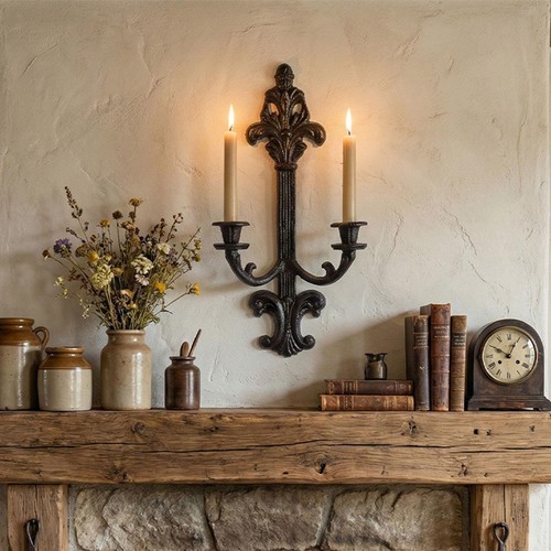 Porte bougie mural pour - porte-bougie, salon