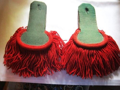 Ancienne paire epaulettes de - ancienne,