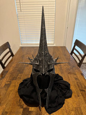 Casque Roi Sorcier Nazgul Le Seigneur des Anneaux Sauron LOTR Casque Cadeau Noël