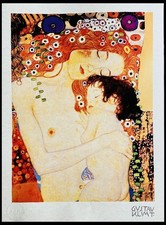 Gustav Klimt Lithographie COA