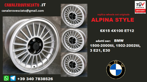 Jantes alu alpina pouces - alpina,