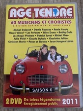 DVD Musique - Age tendre saison 6 2 DVD - Michel DELPECH Demis ROUSSOS