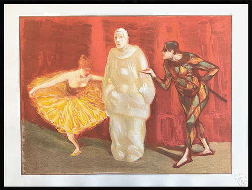 Jean gabriel ibels pantomine - gabriel,