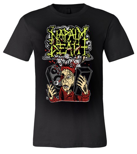Napalm death shirt brian - death,
