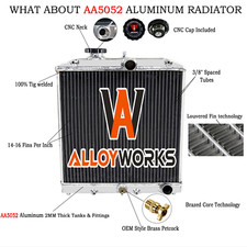 3 Rangée Radiateur Pour Honda