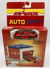 Coffret MAJORETTE Auto Service 704 : Box Garage & Ferrari F40 - 1990's - Neuf