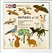 RONDES N° 14 Vinyle 45T SAVEZ..PLANTER LES CHOUX ? -LA PERDRIOLE -PERGOLA 250024