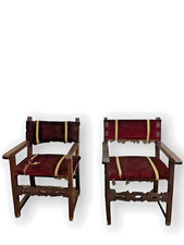 PAIRE DE FAUTEUILS DE FRÈRE