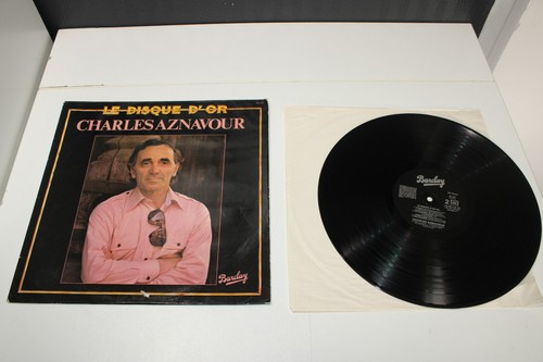 Aznavour disque or - aznavour, /