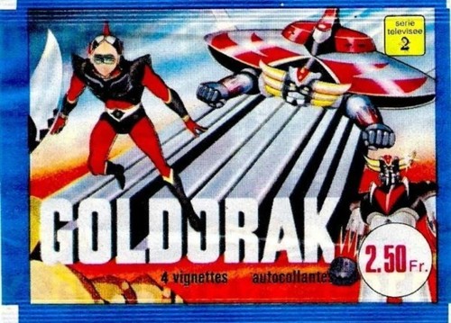Goldorak 1xpack stickers - 4,