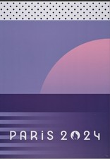 Affiche Jeux olympiques Paris 2024 84 x 59.4 cm, 84 g