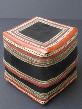 Boite en Bois laqué, Bagan Birmanie