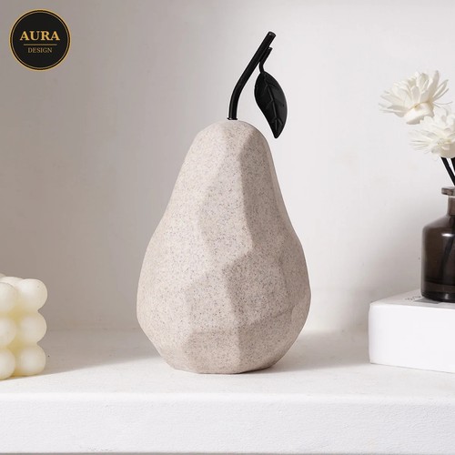 Poire géométrique blanche - , en