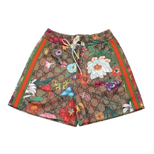 Gucci shorts motif floral - motif,