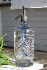 siphon eau de seltz. Merveilleux siphon torsadé : ROUBAIX.