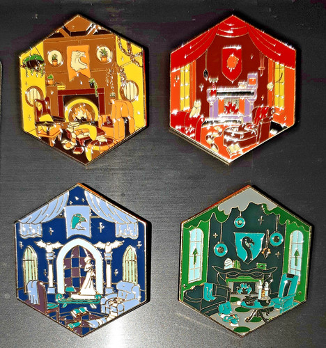 Lot pins émail les - lot,