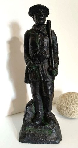 Statue ancienne signée - statue, a