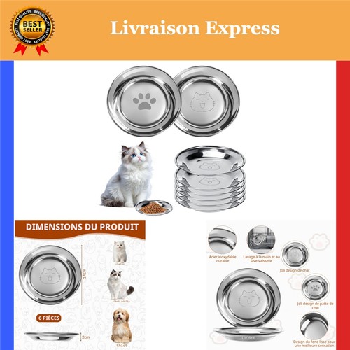 Gamelle pour chat - pour, en