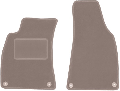 Tapis sol avant velours - de,