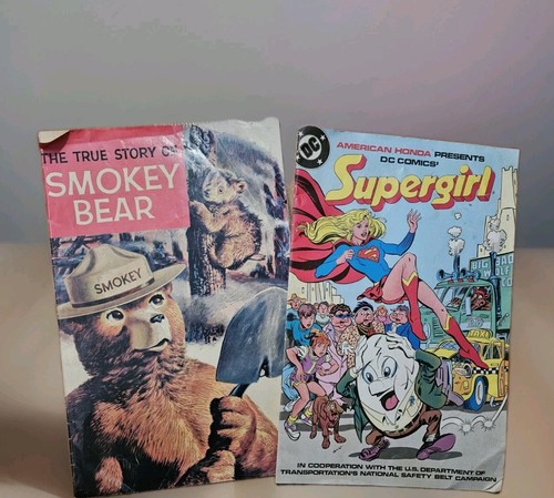 Vintage safety comic lot - safety,