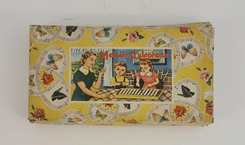 Vintage 60s metalic xylophone - vintage,