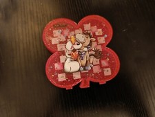 Diddl Boite Trèfle Rose Transparent Diddlina Galupy Plastique - LDid