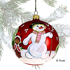 Boule Noël Verre soufflé