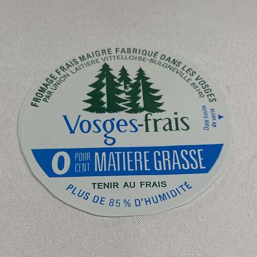 étiquette ronde fromage - b4,