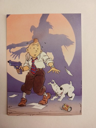 Lot cartes tintin - lot,