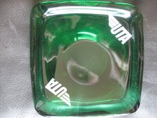 CENDRIER UTA EN VERRE .