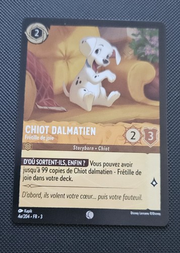 Chiot dalmatien 204 foil - 4a/204,