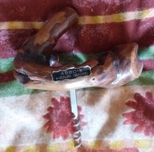 Tire-bouchon un pied de vigne année 1980 Arbois Henri Maire 12 cm