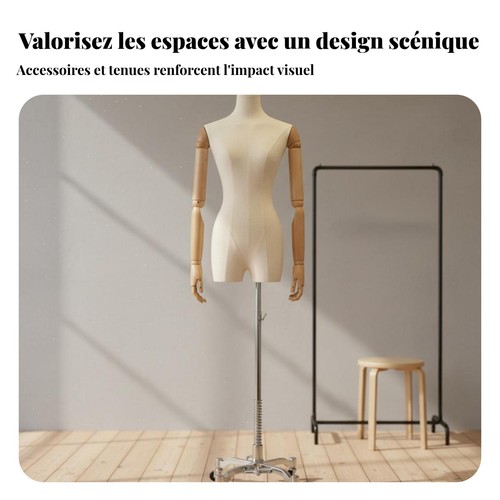Buste mannequin femme - buste,