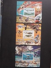 Djibouti Dewoitine Concorde MNH neuf PA130 131 132 1979 Bloc Luxe ND IMPERF